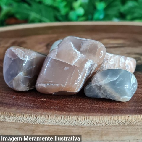 Pedra da Lua Natural Polida - Unidade